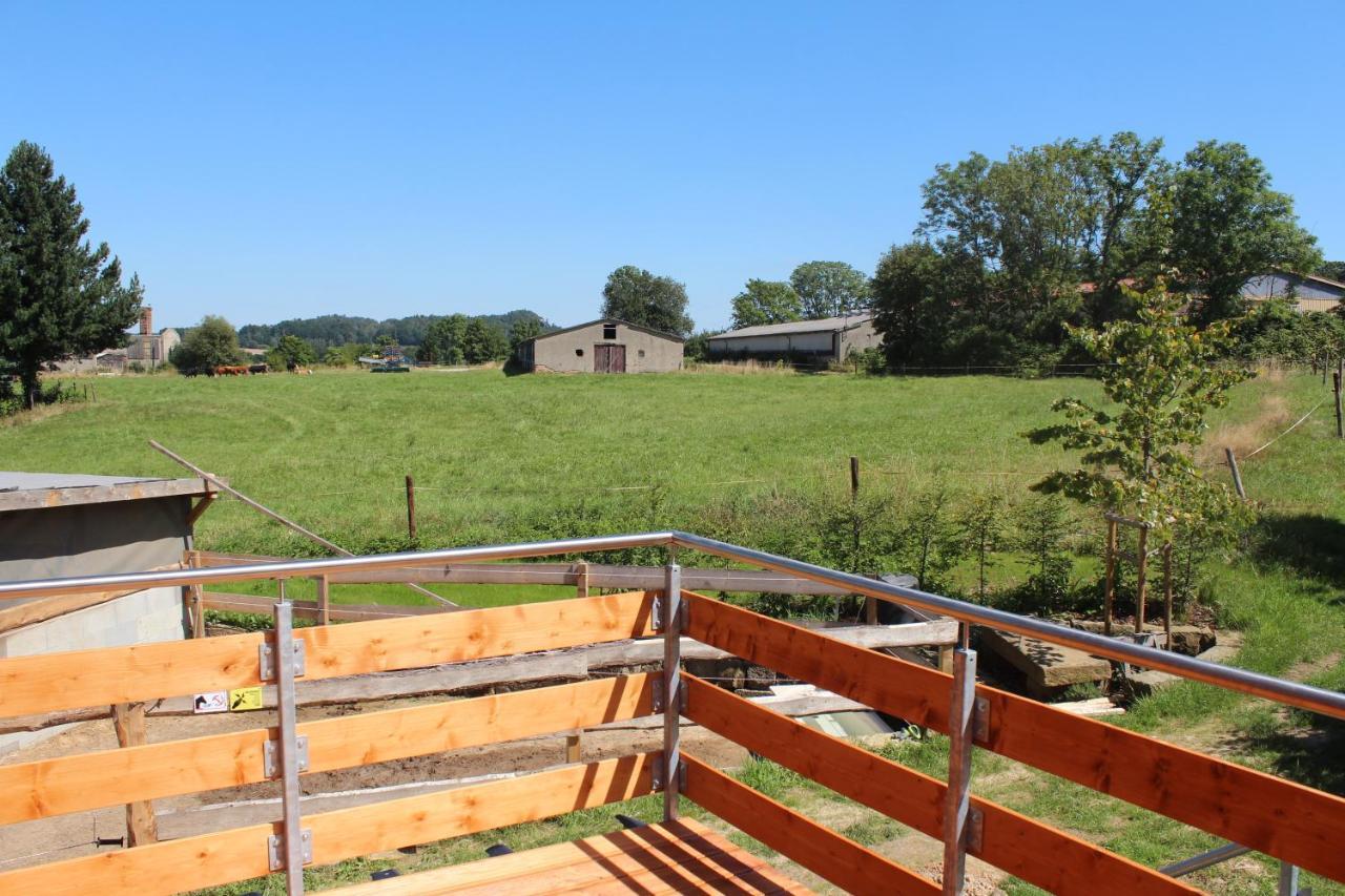 Ferienwohnung Feldblick Struppen Exteriör bild